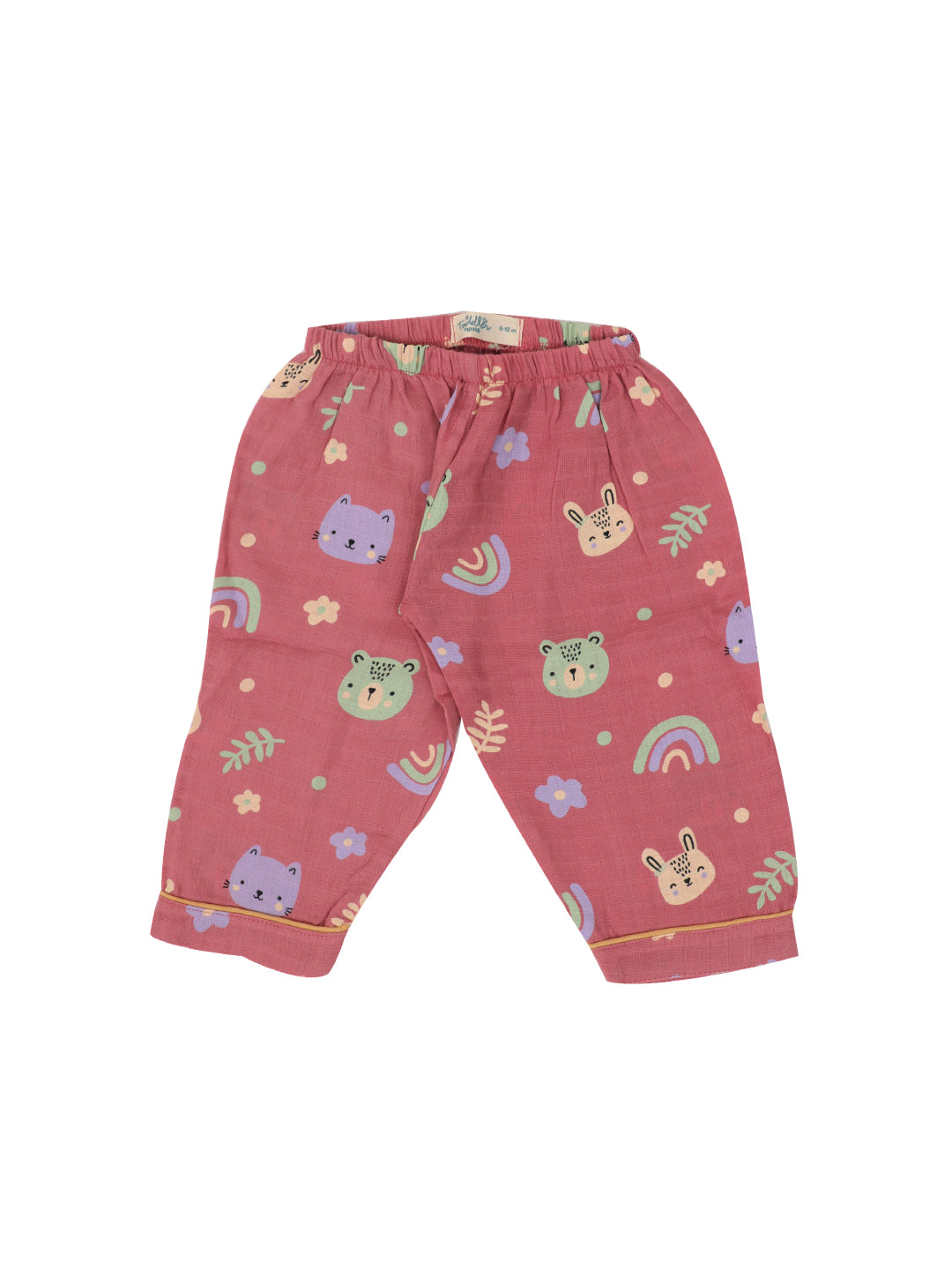 Bunny, Bear and Beyond (Pack of 5) - Muslin Full Sleeve Sleep Suit for babies and kids (Unisex)