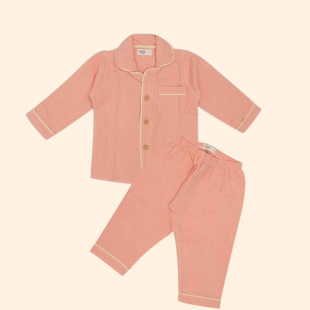 Skydrop - Crinkled Muslin Sleepsuit Pack of 2