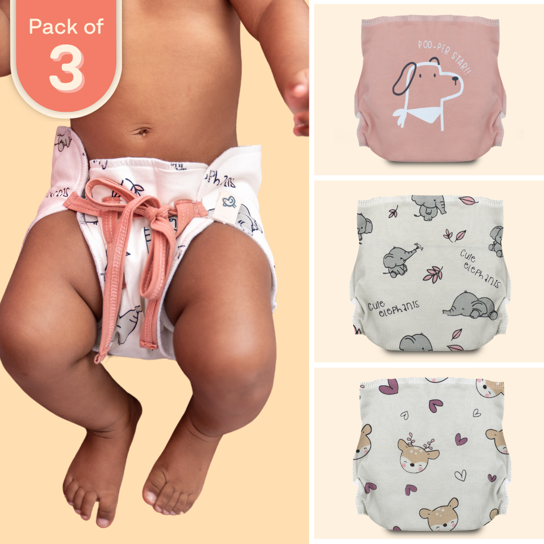 Little Roar Stories - Ultra Nappies 2.0 (Pack of 3)