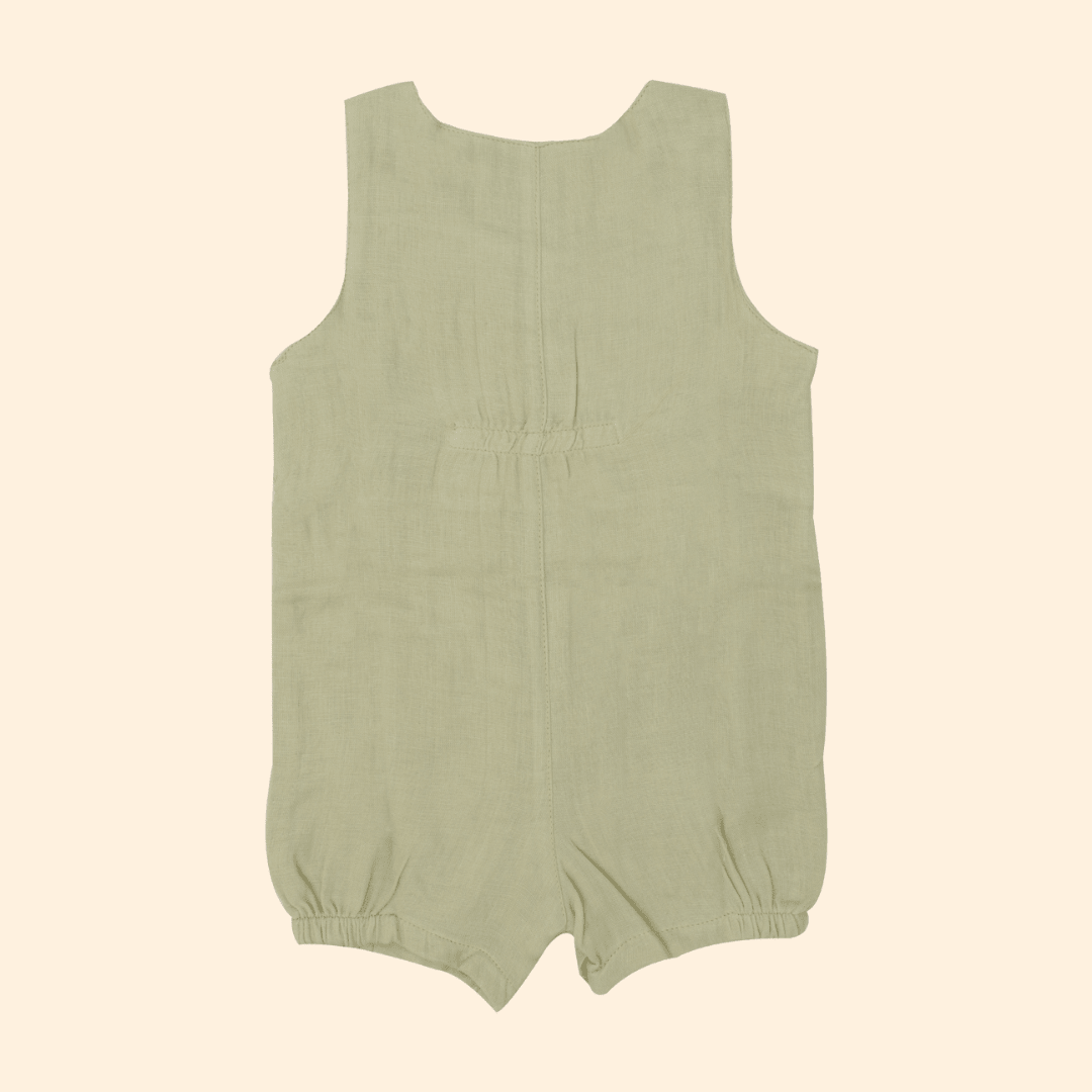 Baa Blush - Muslin Crinkled Romper