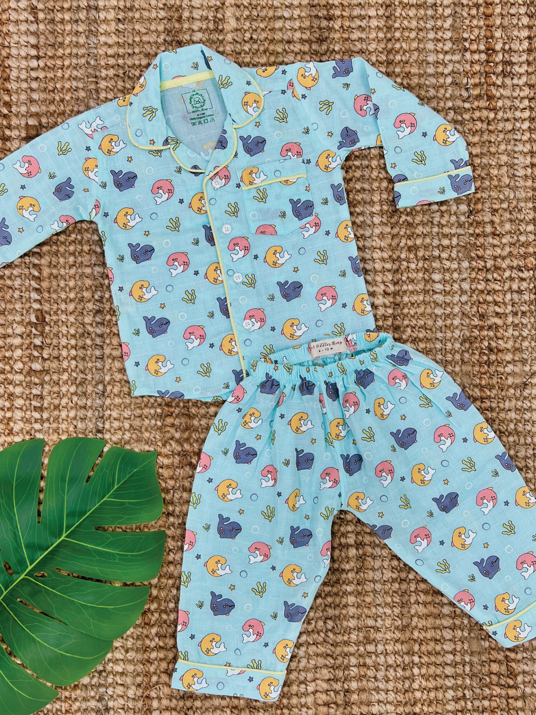 Bunny, Bear and Beyond (Pack of 5) - Muslin Full Sleeve Sleep Suit for babies and kids (Unisex)