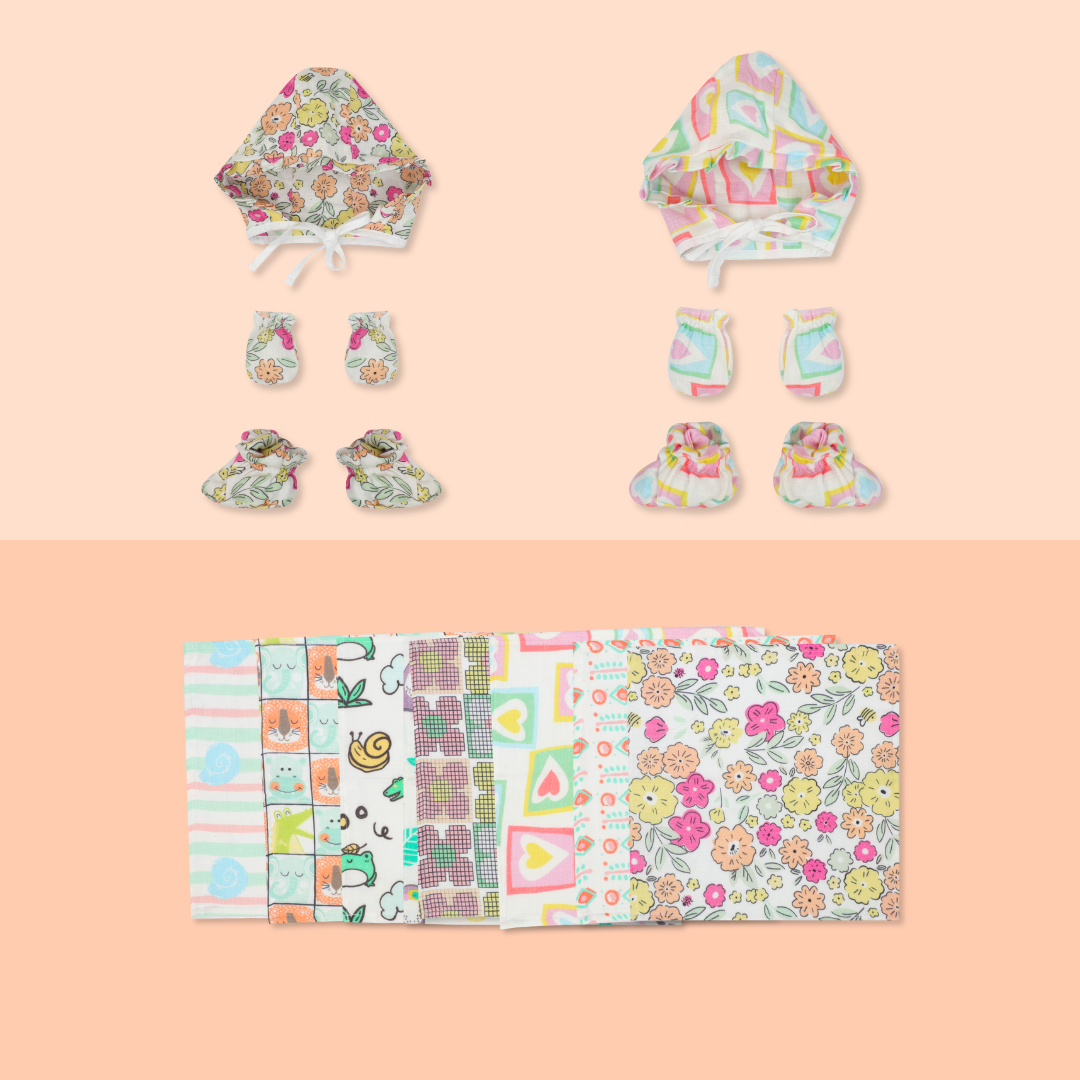 Heartlings Box - Muslin 24 Piece Hospital Kit