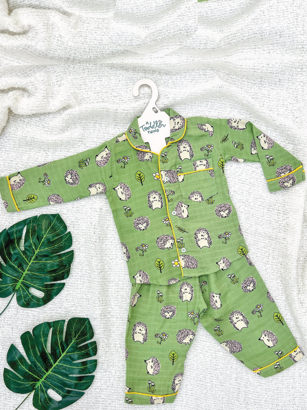 Snuggle Trio (Pack of 3) - Muslin Full Sleeve Sleep Suit for babies and kids (Unisex)