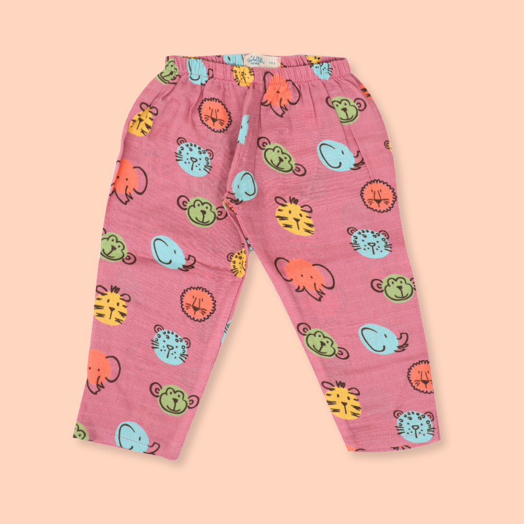 5 Lil Friends (Pack of 5) - Muslin Sleep Suit for babies and kids