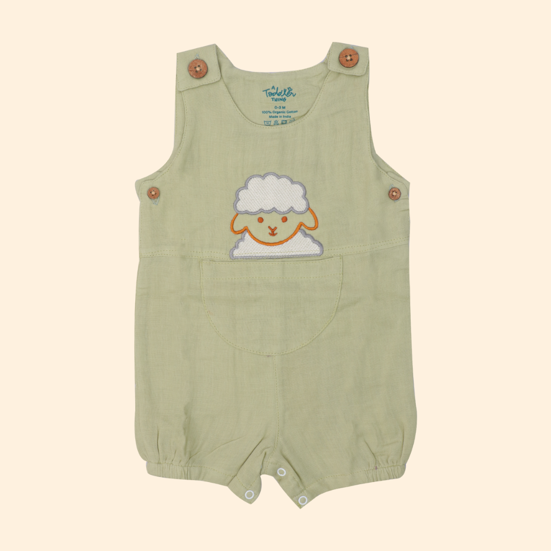 Bellow - Crinkled Muslin Romper Pack of 2