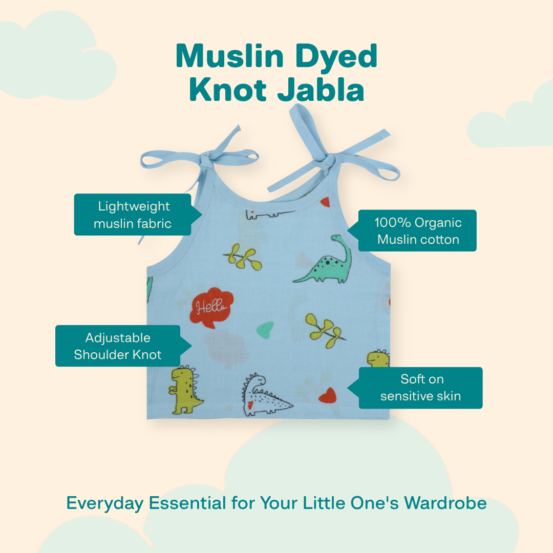 Muslin Knot Jabla Color Edition 2 - Pack of 6