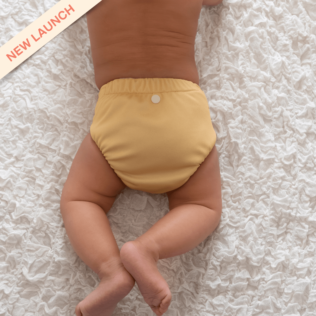 Aqua Blue - Newborn Diaper - Pack of 2