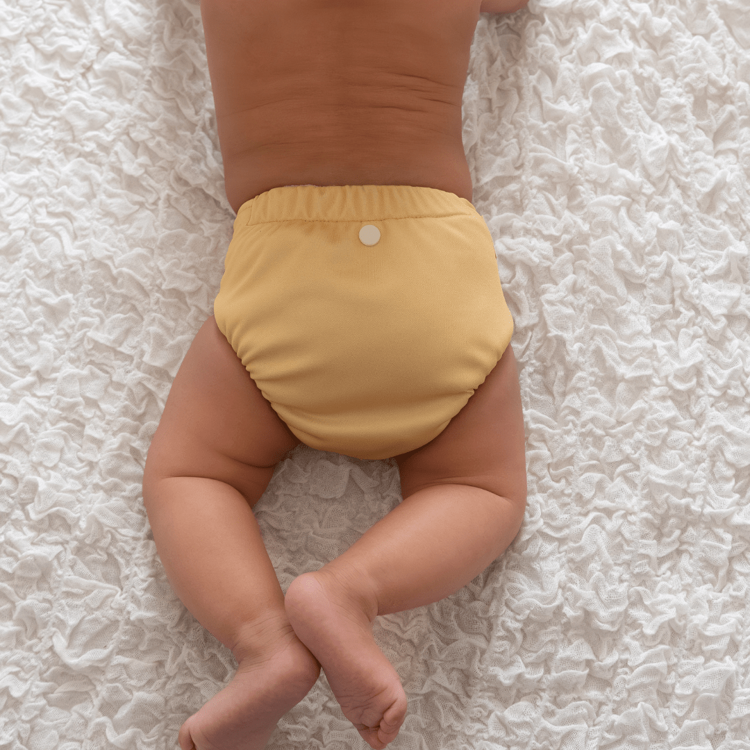 Aqua Blue - Newborn Diaper - Pack of 2