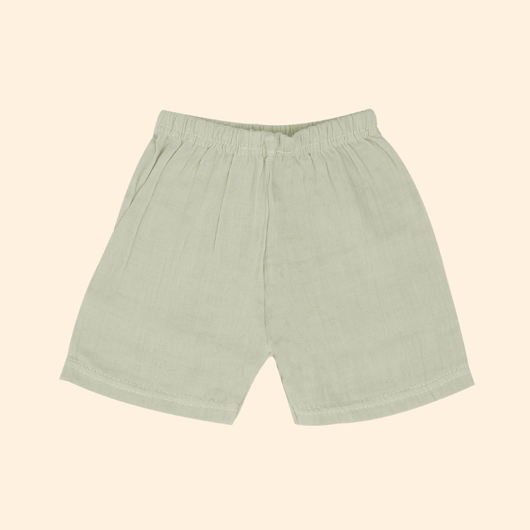 Lil Koala - Crinkled Muslin Co-ord Set