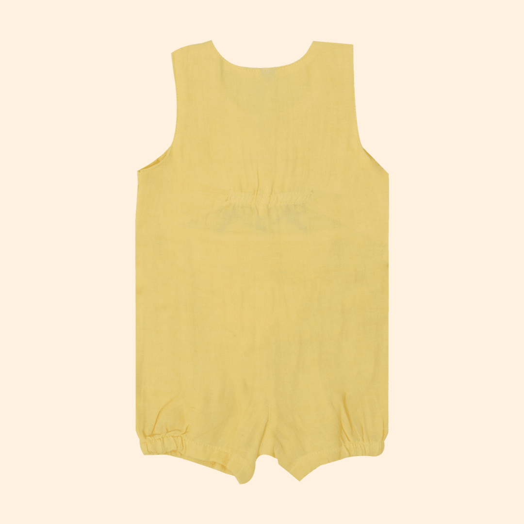 Baa Blush - Muslin Crinkled Romper