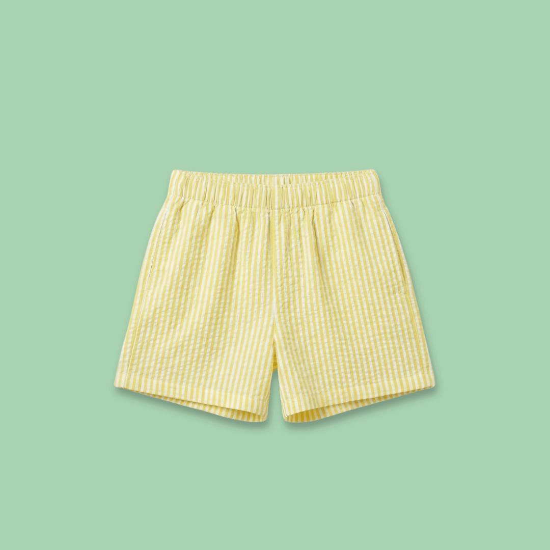 Beach Day - Seersucker T-Shirt & Shorts for Boys