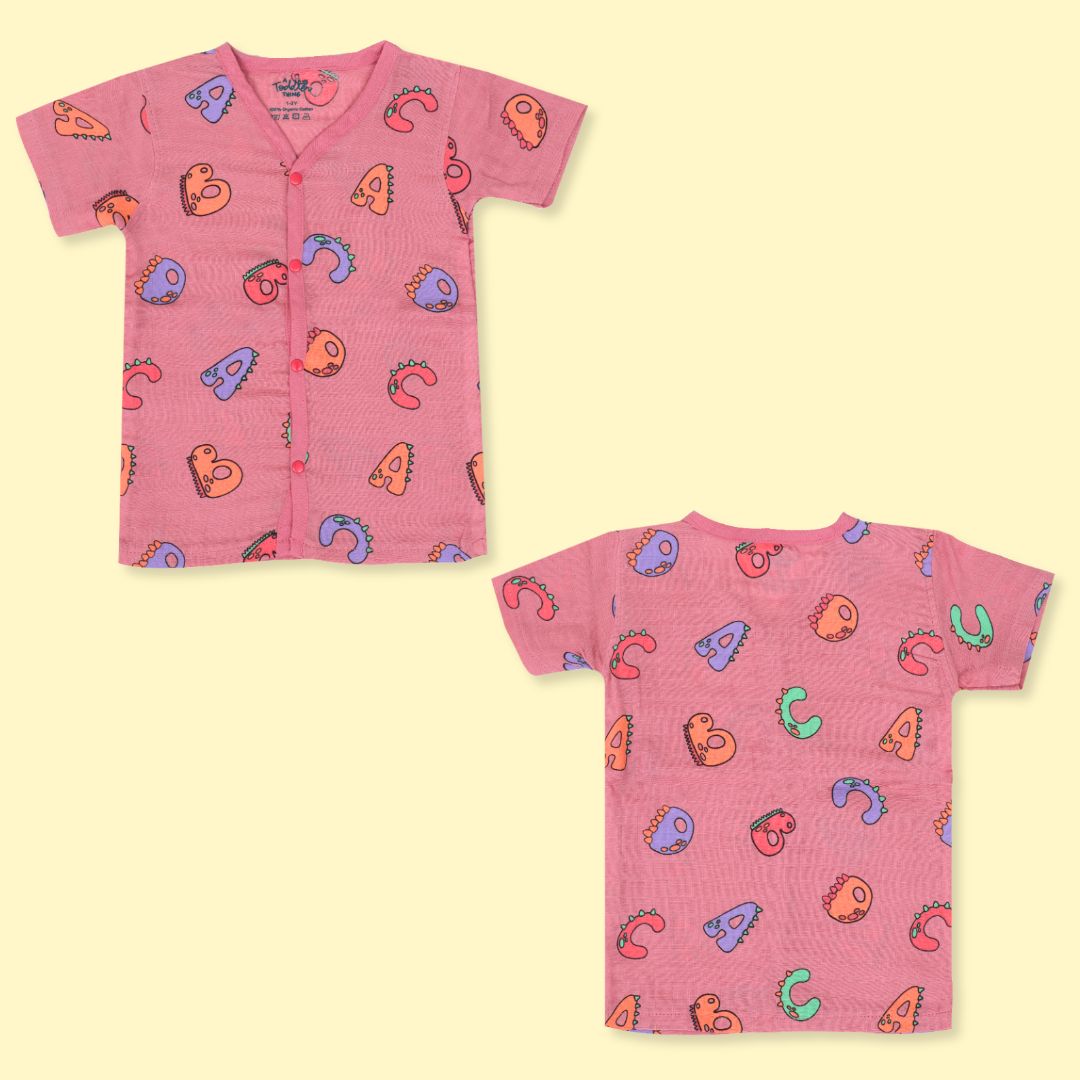 Jungle Wingle (Pack of 5) - Muslin Sleep Suit for babies and kids