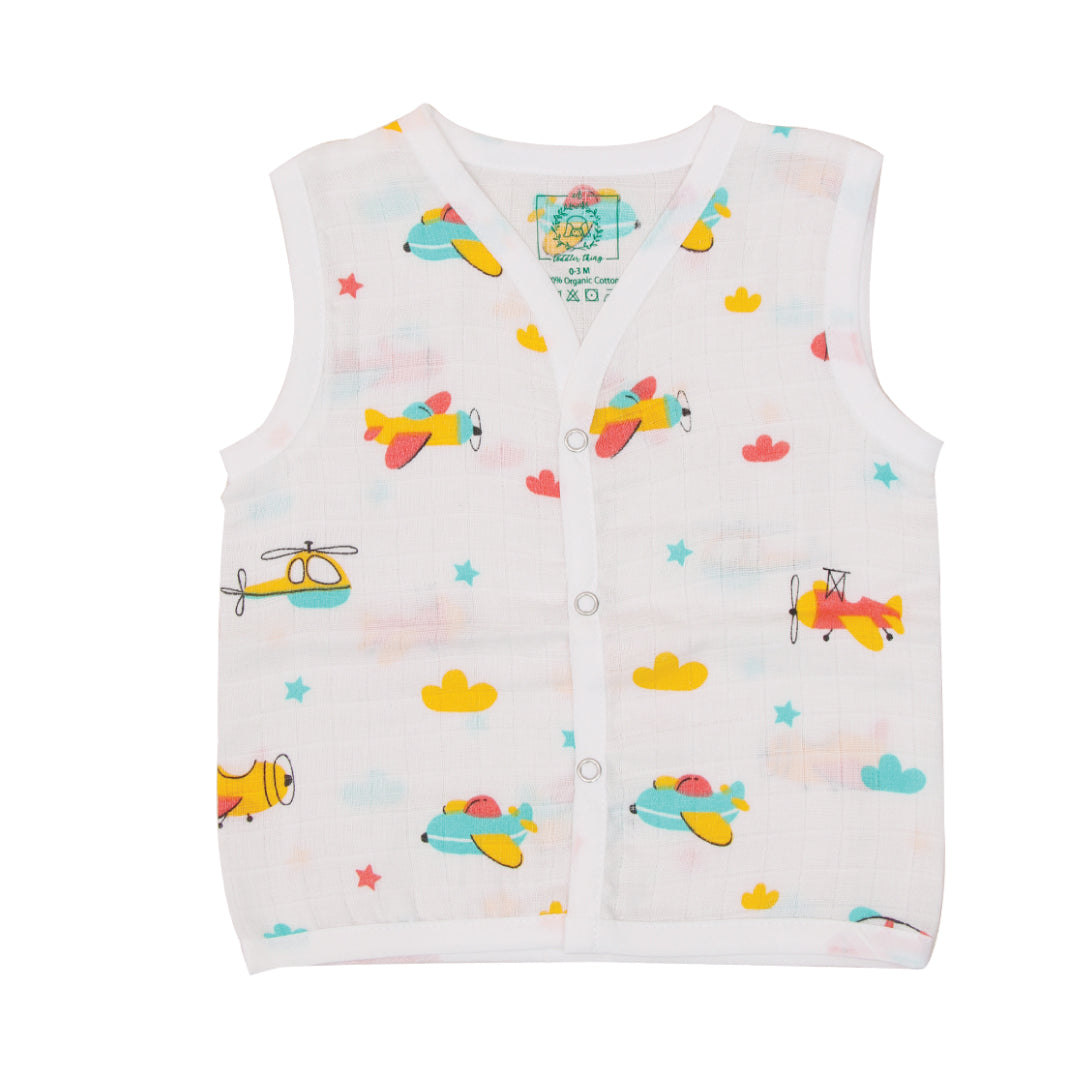 BEST SELLER - Muslin Jabla Button Type for Babies - Combo Packs