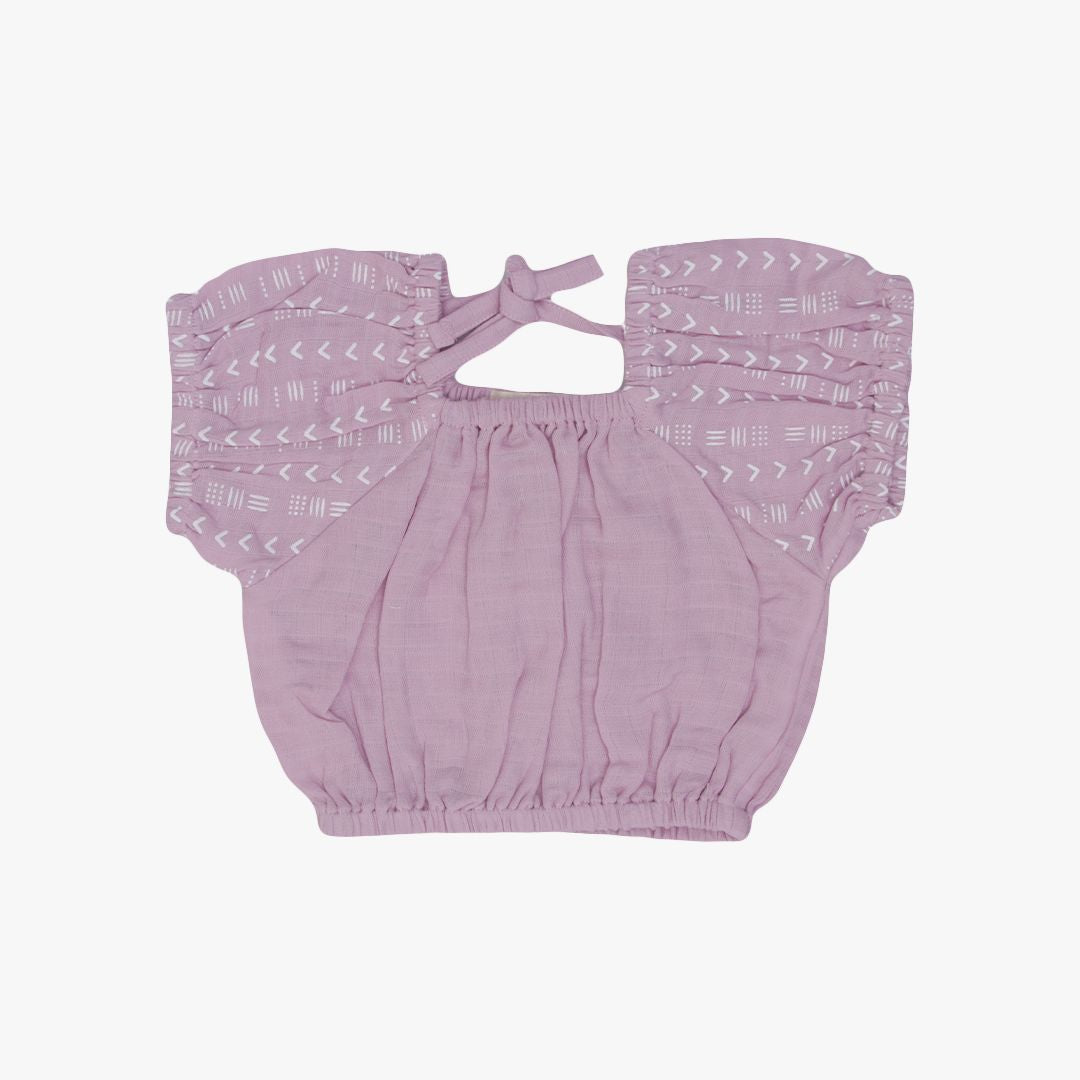 Puffed Co-ord sets for kids - Lilac
