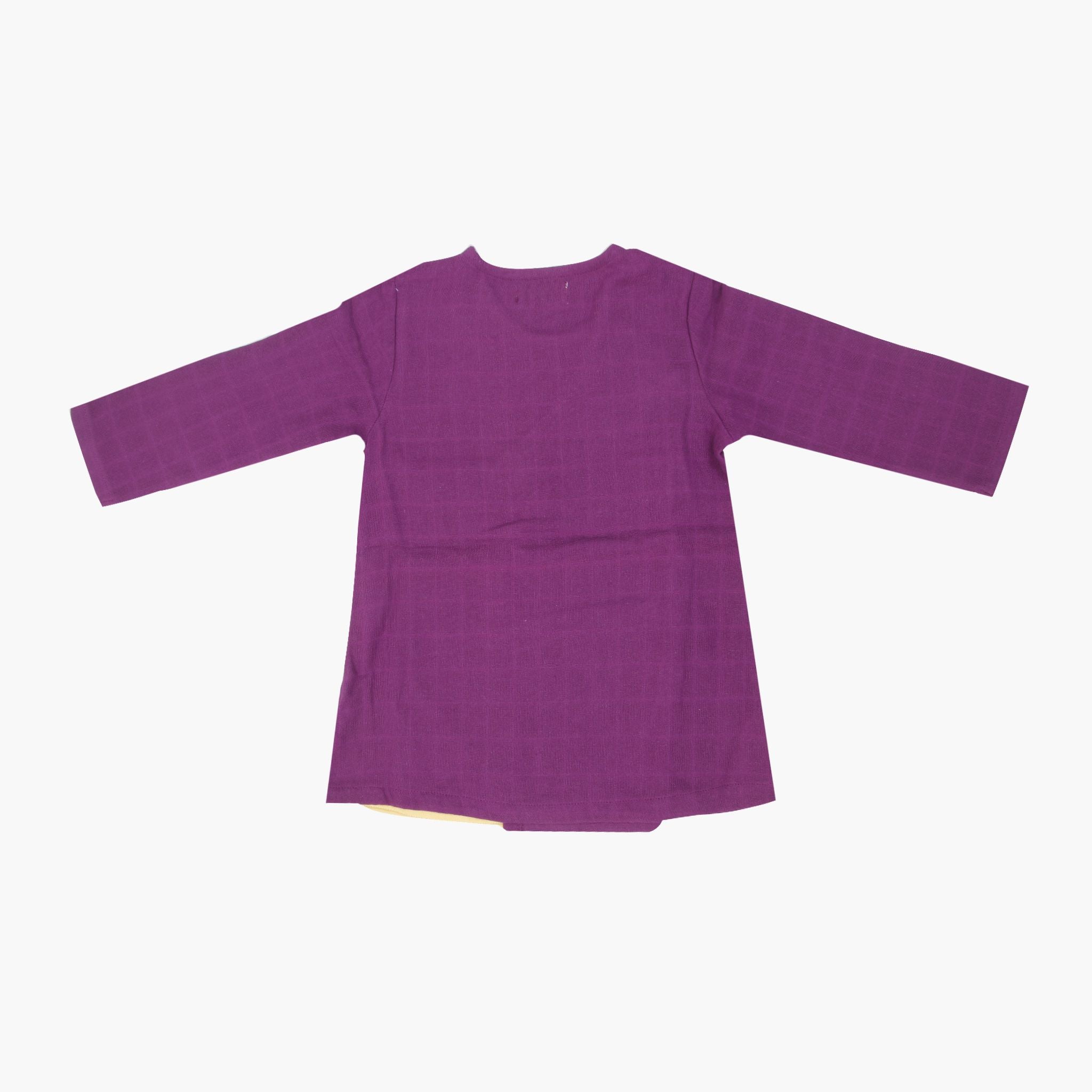 Thaara - Full Sleeve Button Type Kurta and Dhoti for kids