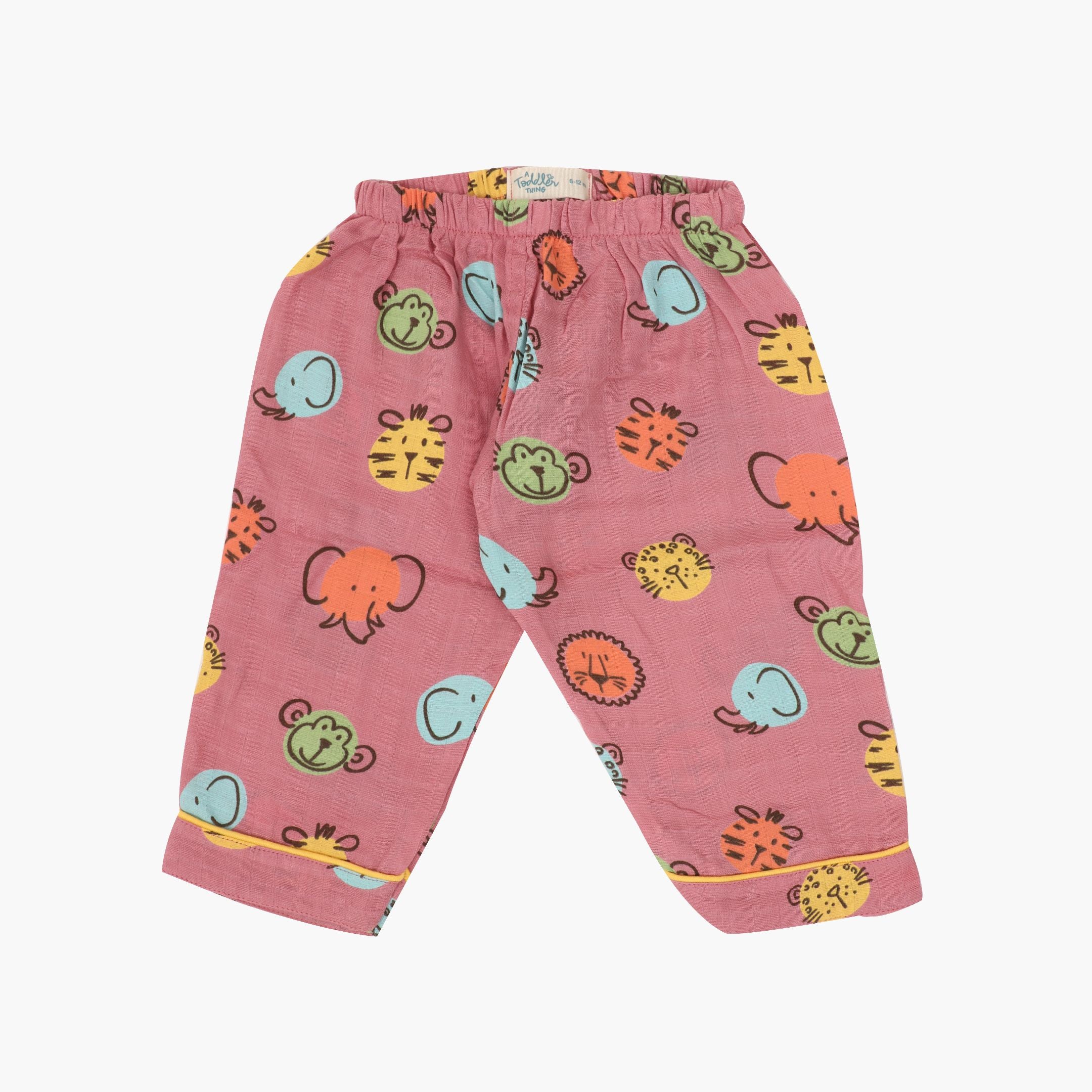 Jungle Hideout - Muslin Full Sleeve Sleep Suit for babies and kids (Unisex)