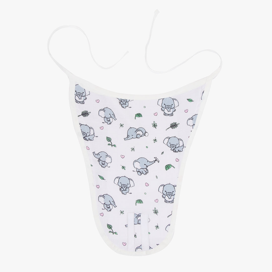 Muslin Matching Button Jablas and Nappies (3 Jablas & 3 Nappies) - Pack of 6 - Special Edition 1