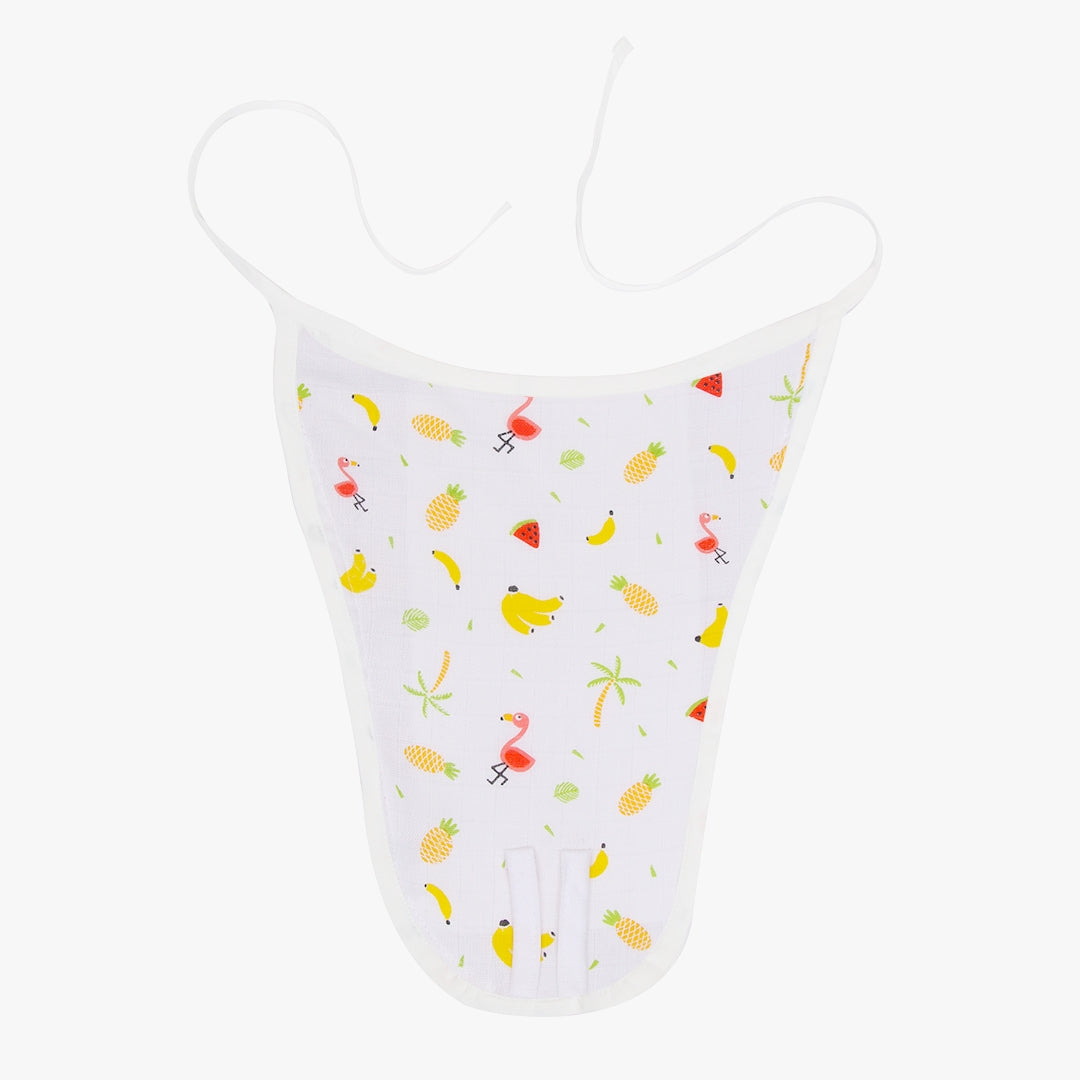 Muslin Matching Button Jablas and Nappies (3 Jablas & 3 Nappies) - Pack of 6 - Special Edition 1