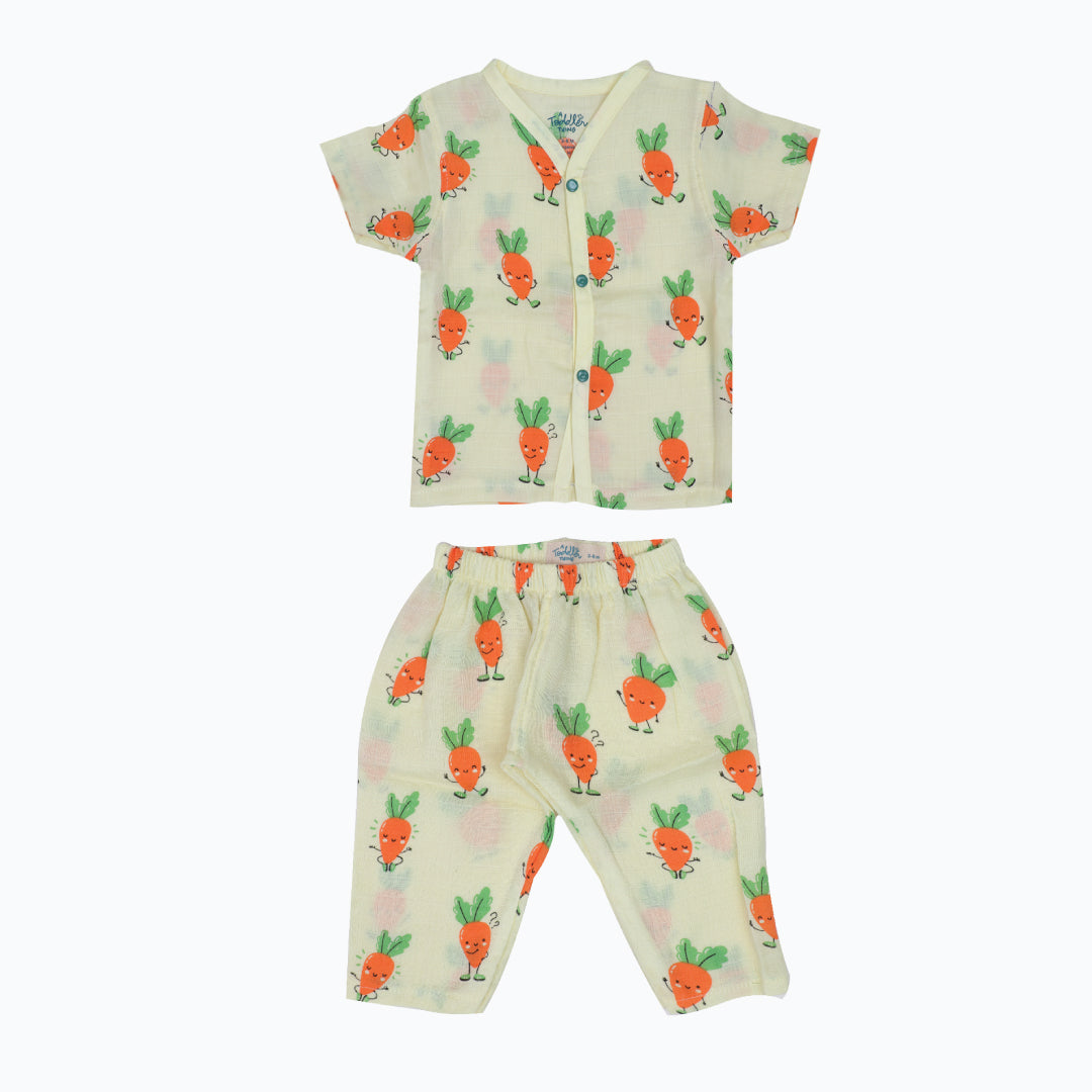 Muslin Colour Sleep Suits for babies and kids (Unisex)