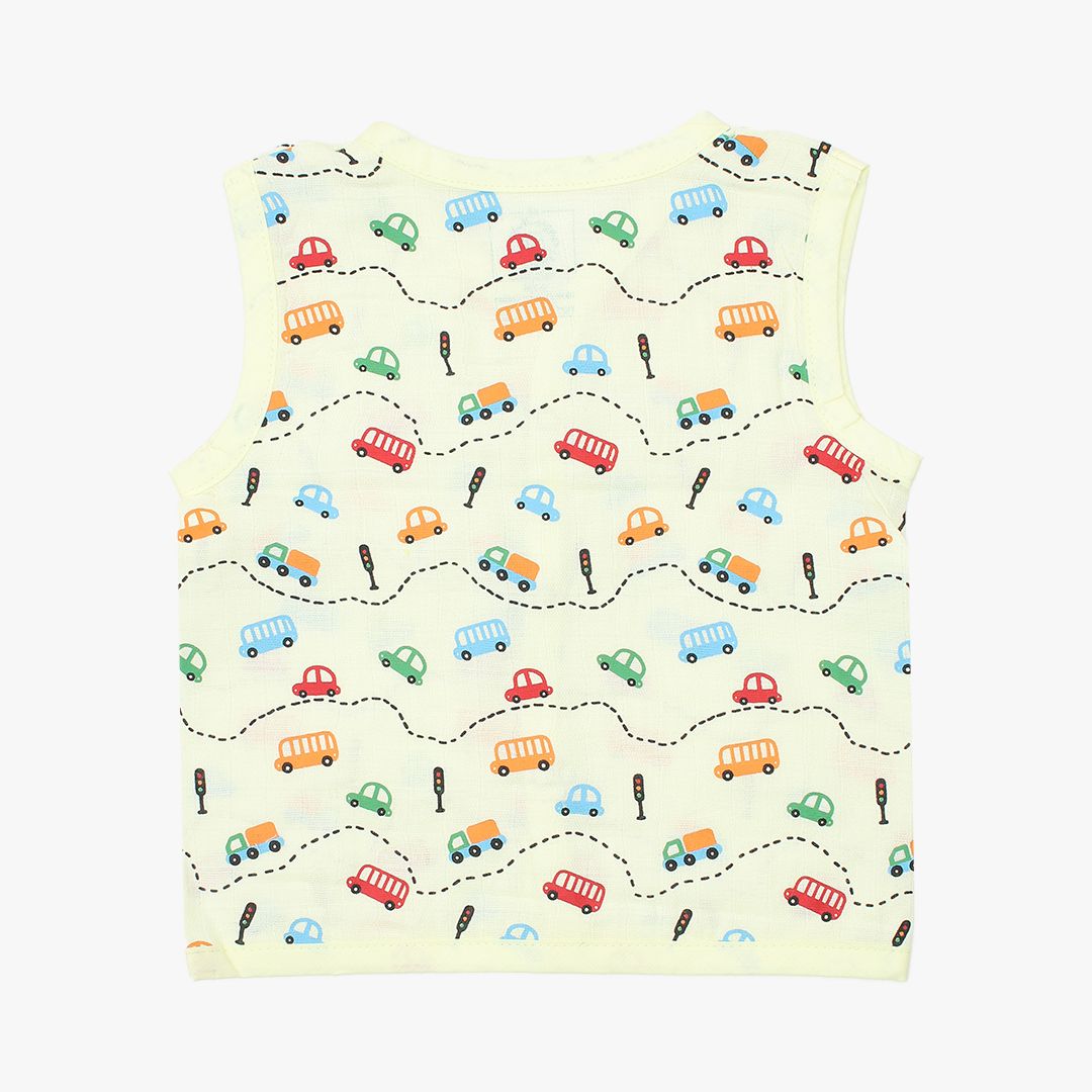 Muslin Jabla Button Sun Kissed - Pack of 2