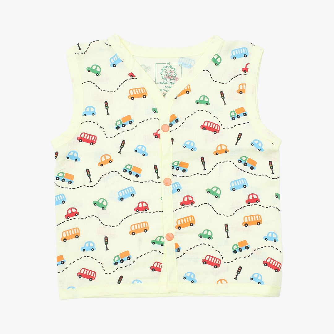 Muslin Jabla Button Sun Kissed - Pack of 2