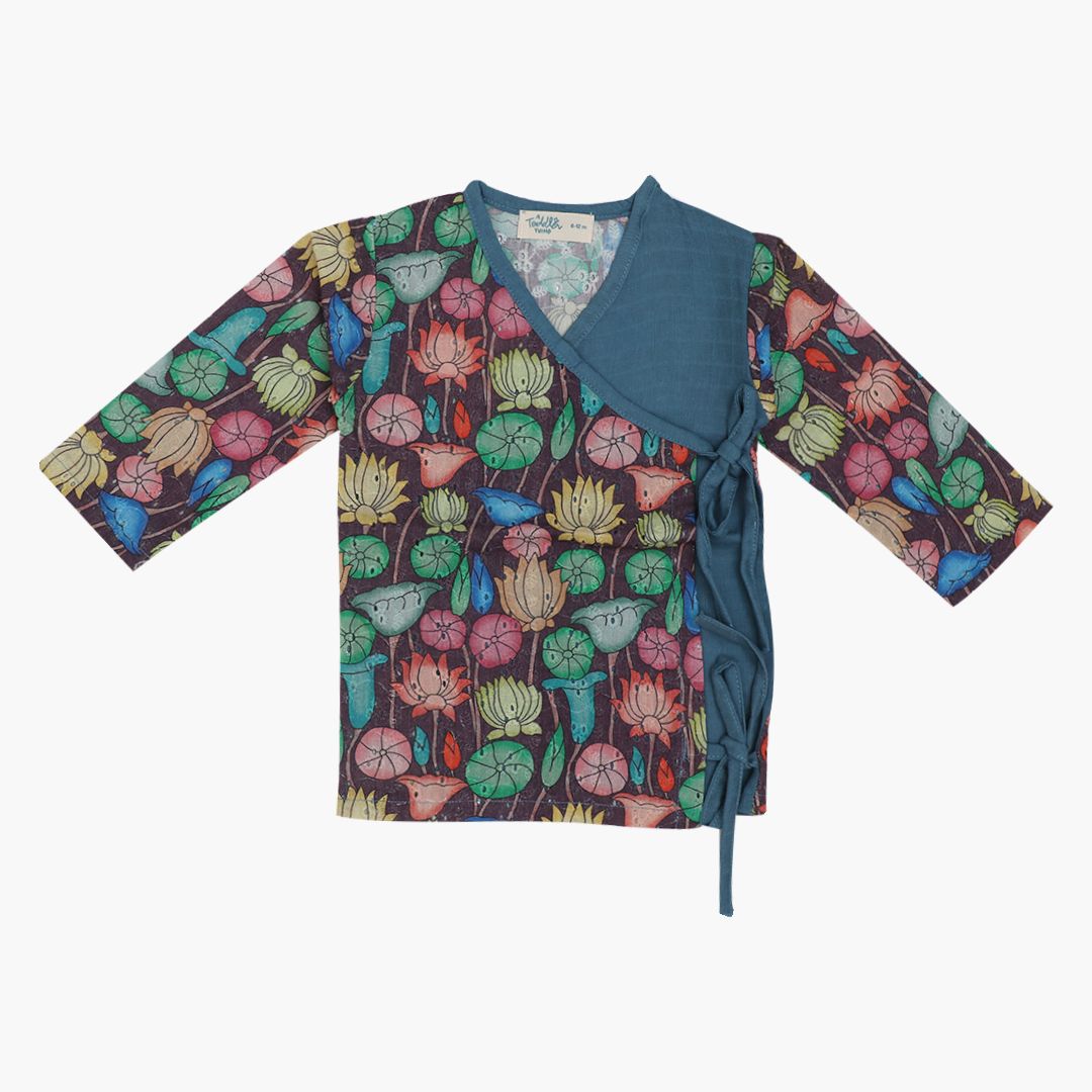 Petal twist - Full Sleeve Knot Type Kurta and Pant