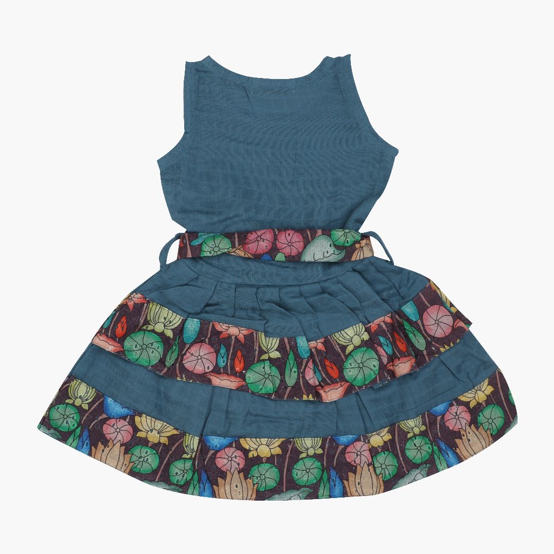 Petal Princess - Ethnic two-layer frock