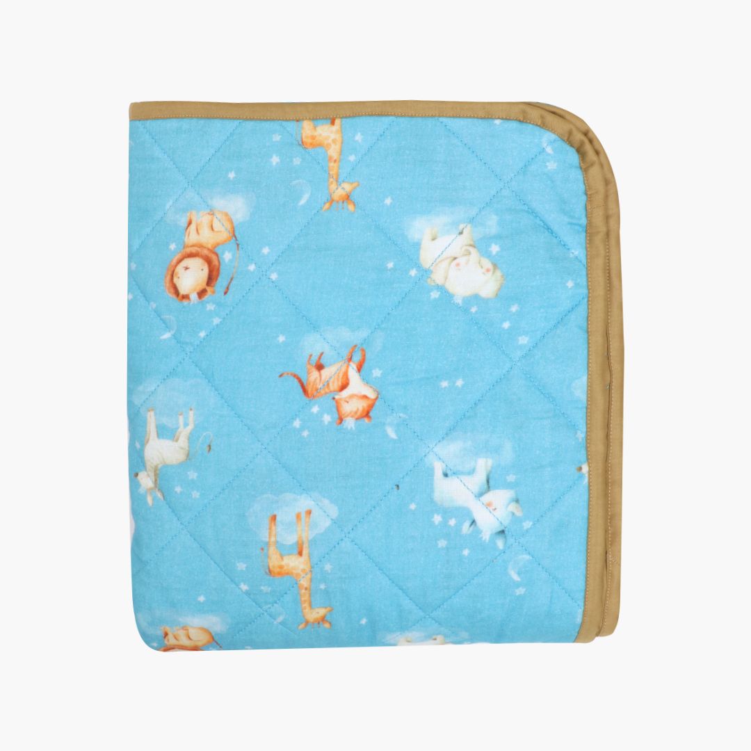 Fishing Fun - Muslin Quilt for newborn babies to 5 years