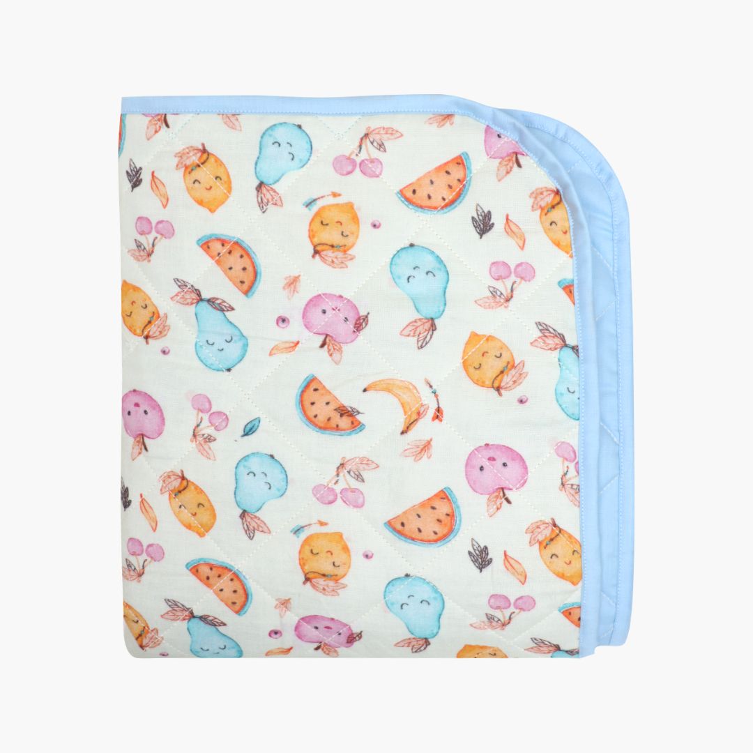 Fishing Fun - Muslin Quilt for newborn babies to 5 years