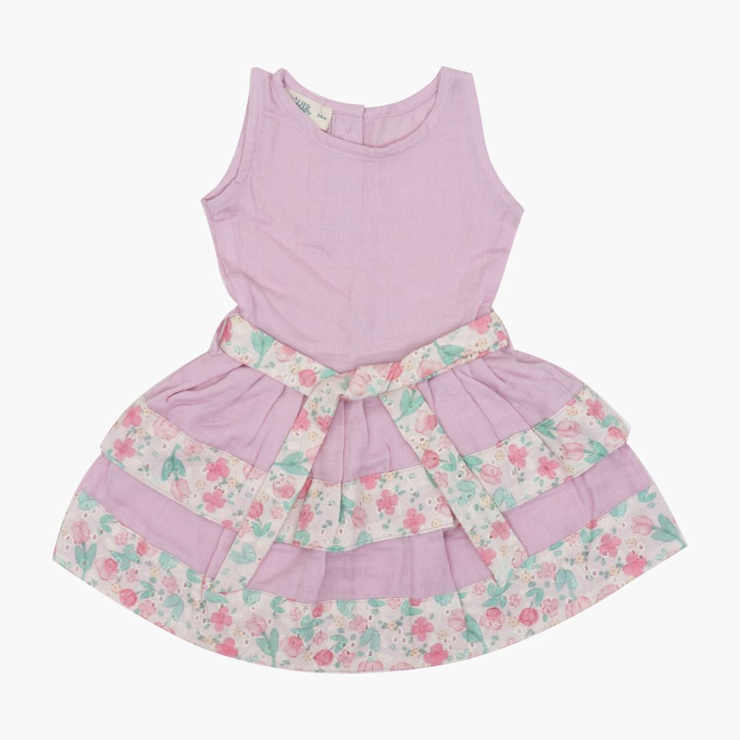 Petal Princess - Ethnic two-layer frock