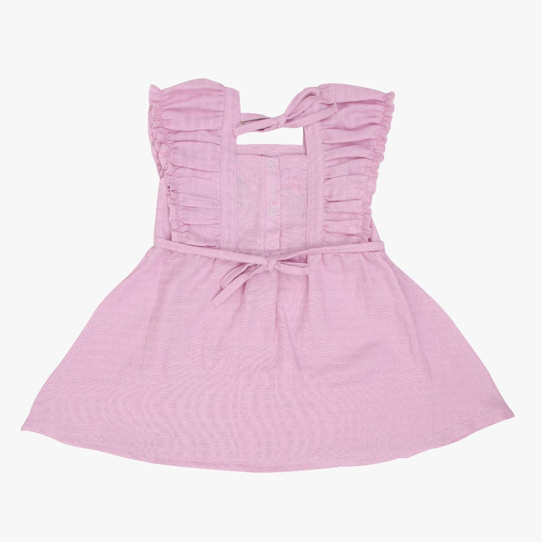 Lavender Field - Muslin frock for girls