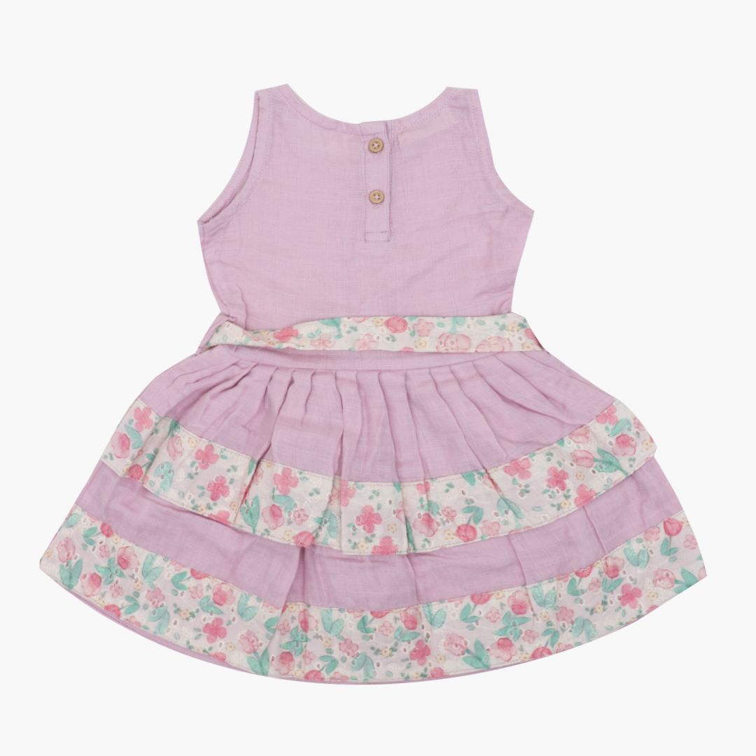 Petal Princess - Ethnic two-layer frock