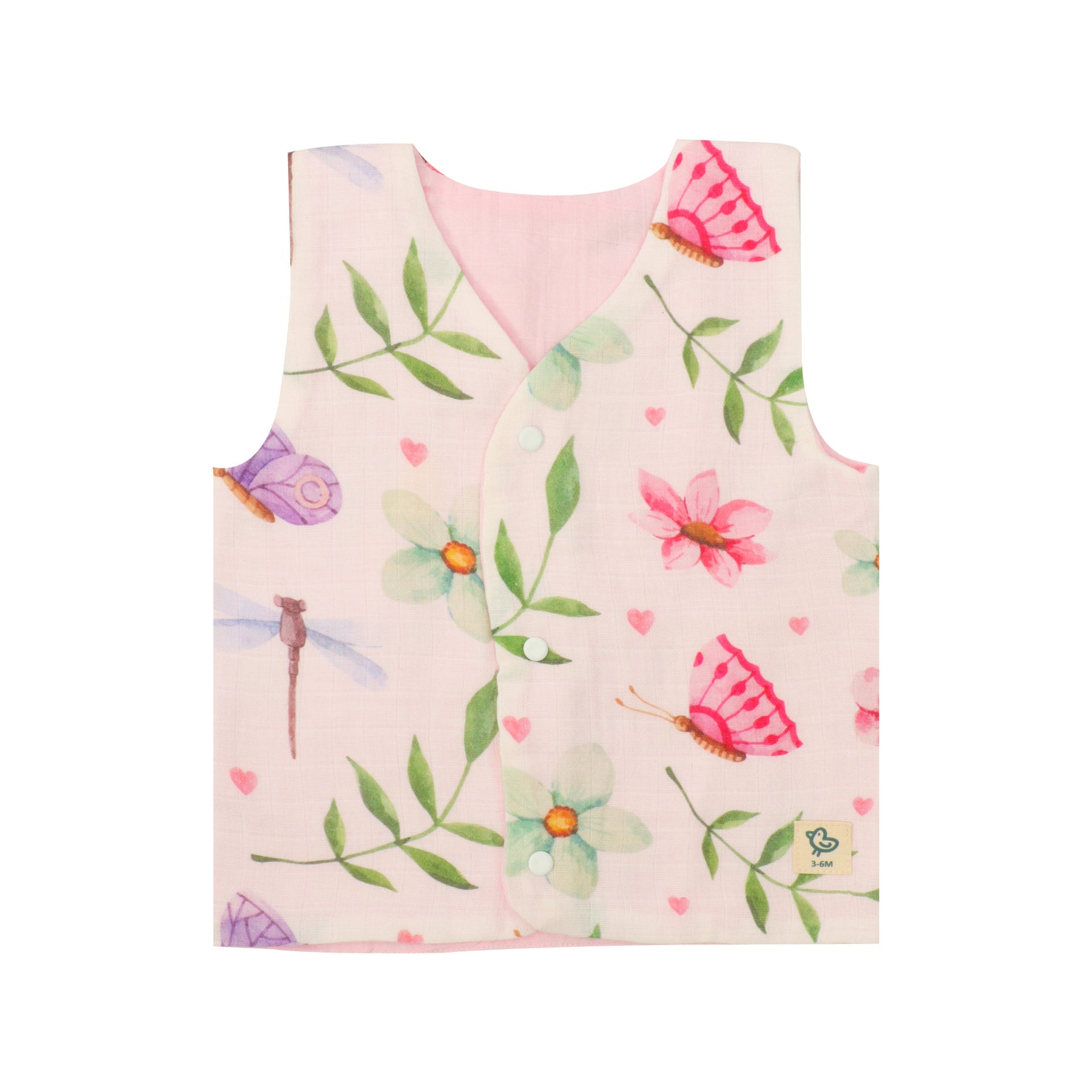 Bon Veggie - Reversible Muslin Jabla (Pack of 2)
