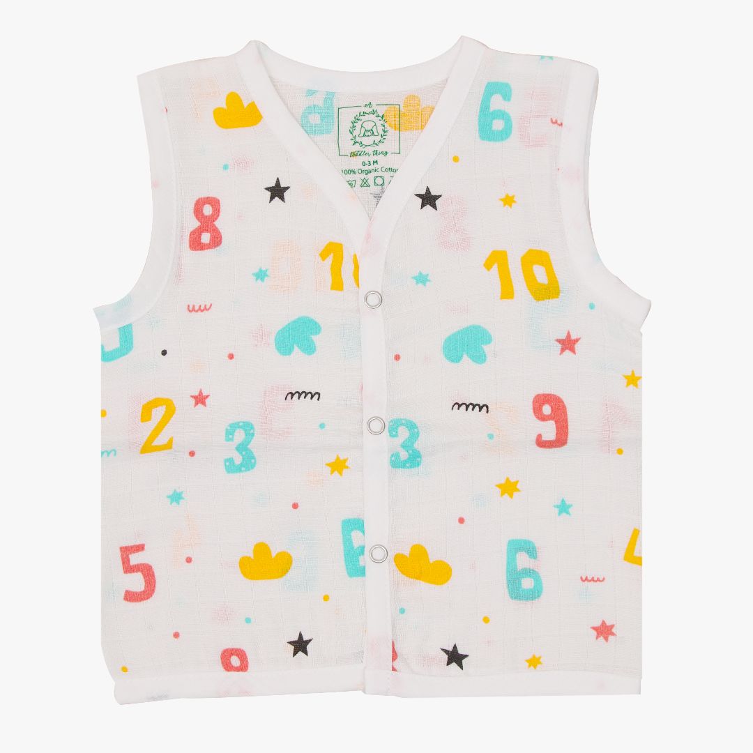 Muslin Jabla and Shorts for Babies and Toddlers (Pack of 3) - Starlight Shells