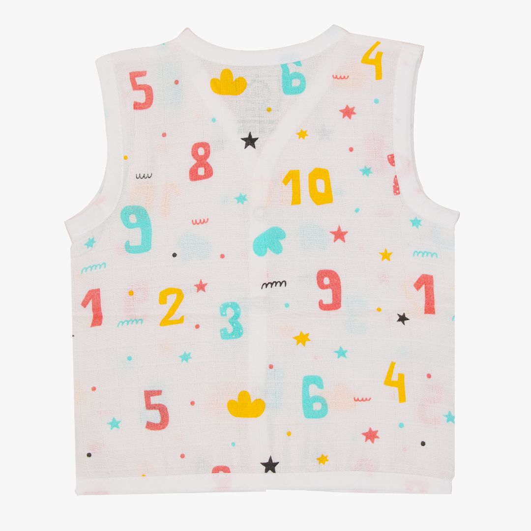 Muslin Jabla and Shorts for Babies and Toddlers (Pack of 3) - Starlight Shells