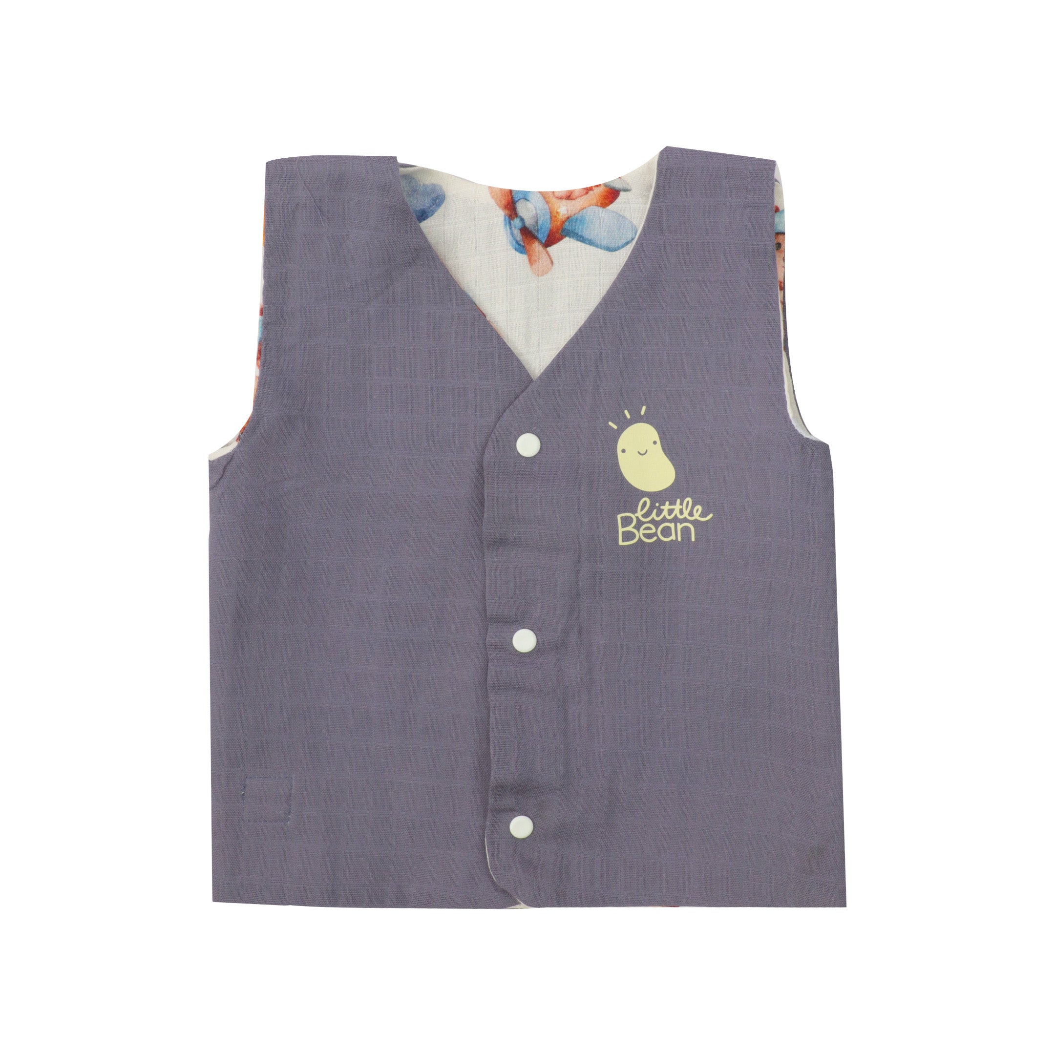 London Bridge - Reversible Muslin Jabla (Pack of 1)