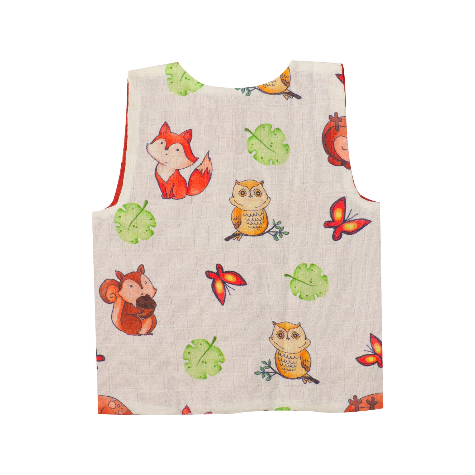 Bon Veggie - Reversible Muslin Jabla (Pack of 2)