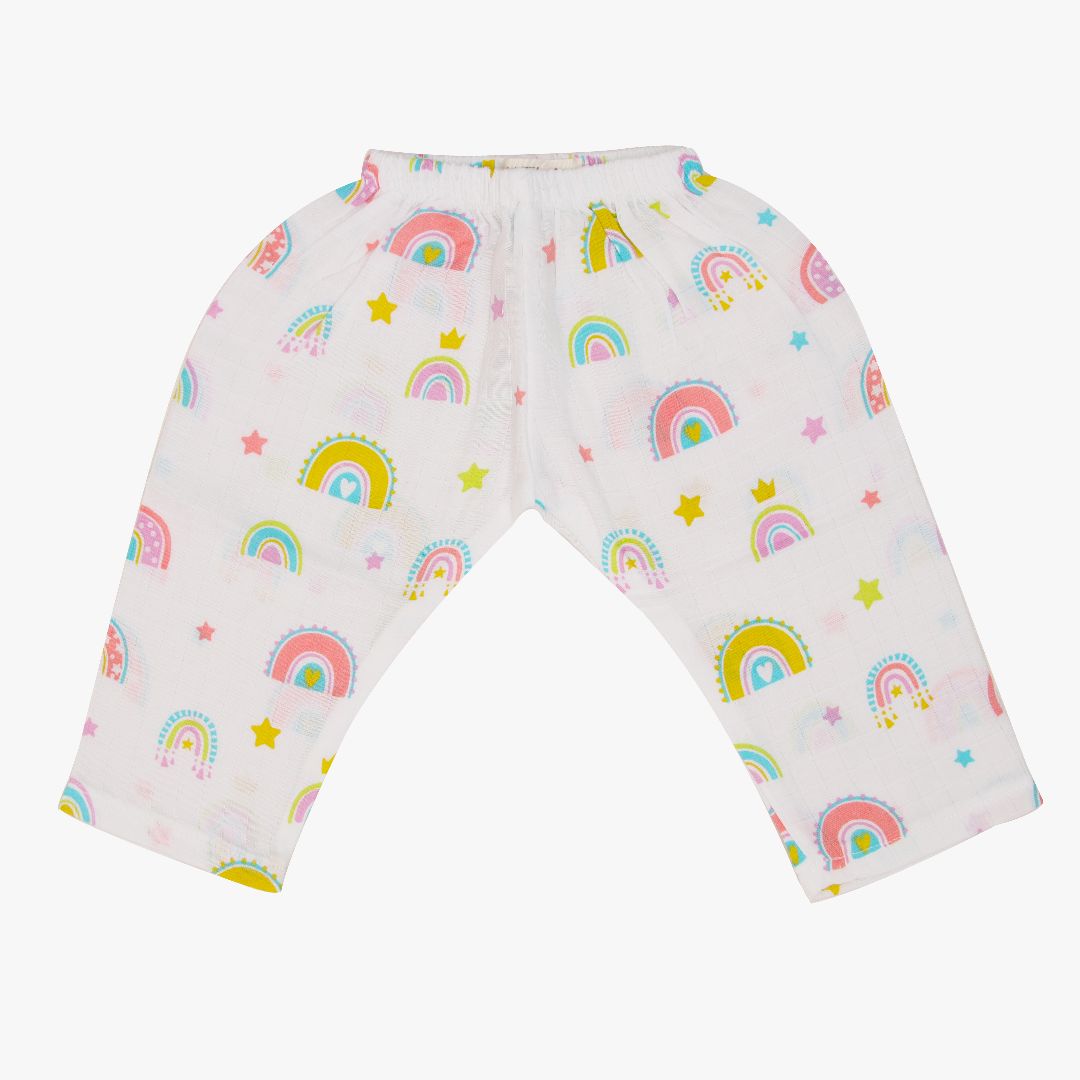Unicorn Rainbow - Muslin Sleep Suit for babies and kids(Unisex)