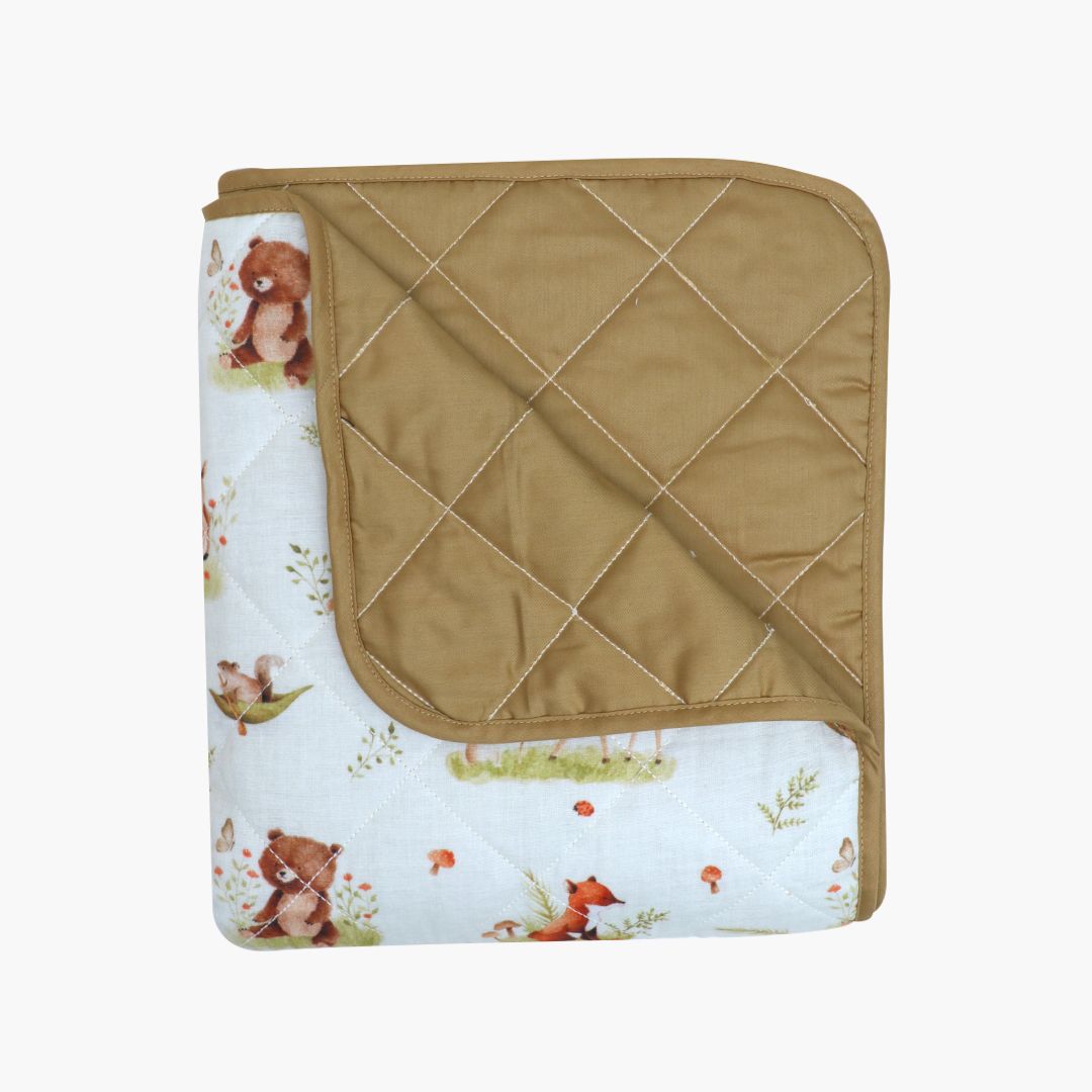 Wintertime Wonders - Muslin Quilt for newborn babies to 5 years