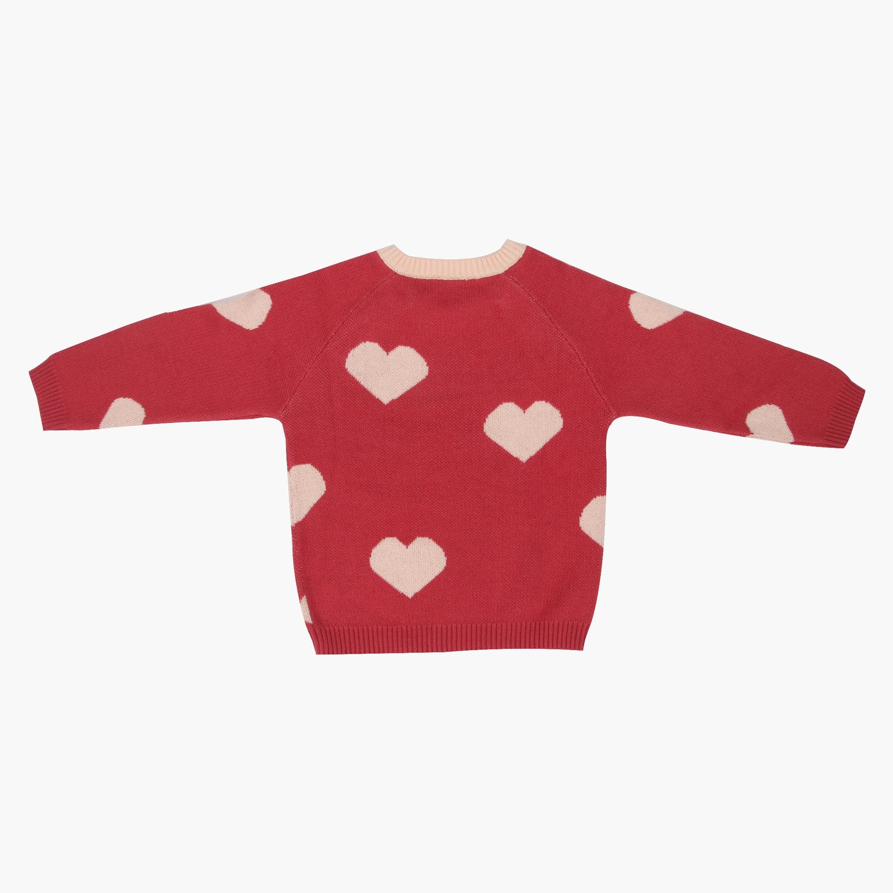 Heart Melt Full Sleeve Sweater For Babies