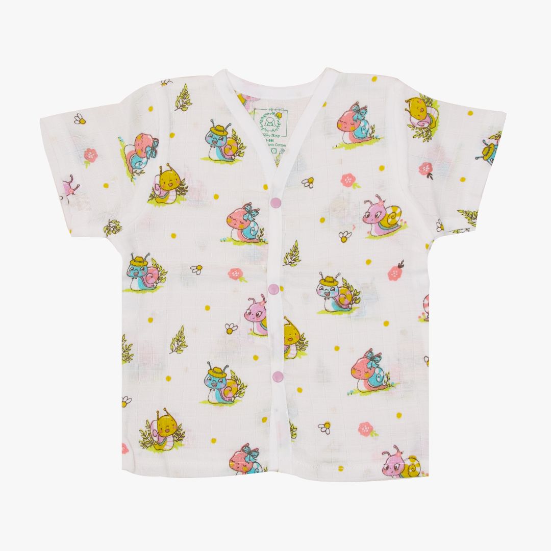 Snail Mail - Muslin Sleep Suit for babies and kids (Unisex)