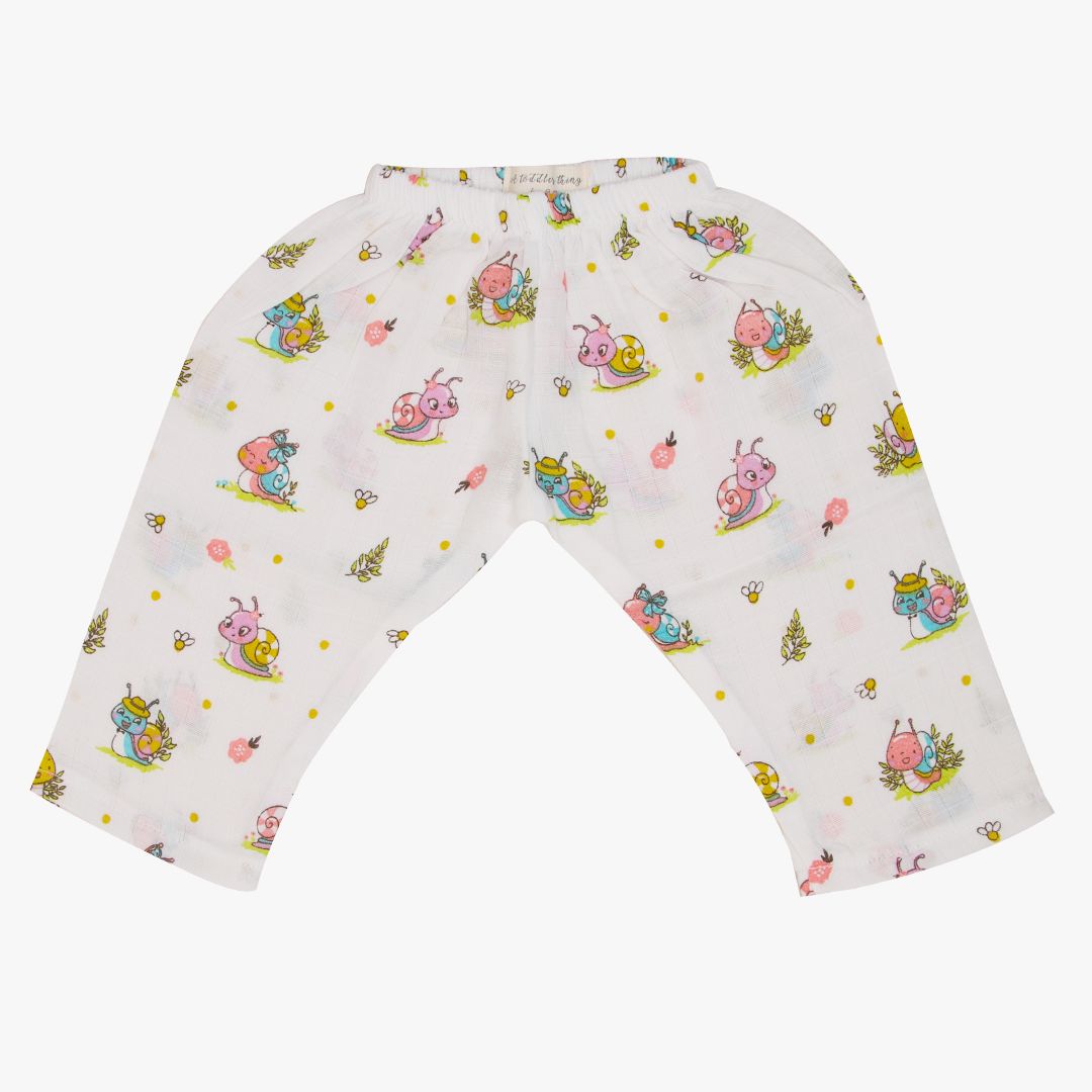 Snail Mail - Muslin Sleep Suit for babies and kids (Unisex)