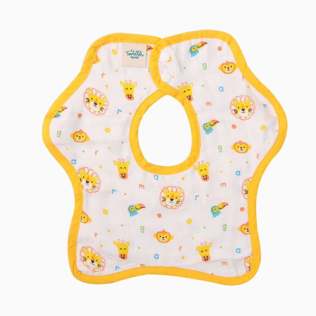 Jungle Reversible Bib 0 To 12 Months for Babies