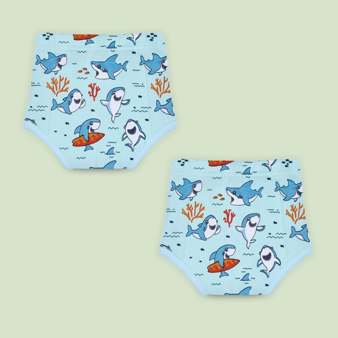 6-12 Months (Pack of 2) - Ultra Undies - Baby Padded Underwear