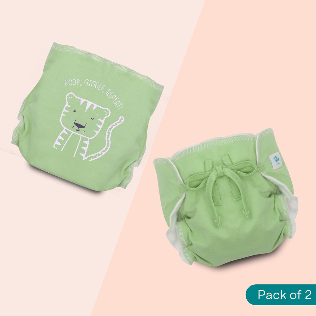 Minty Roar - Ultra Nappies 2.0 (Pack of 2)