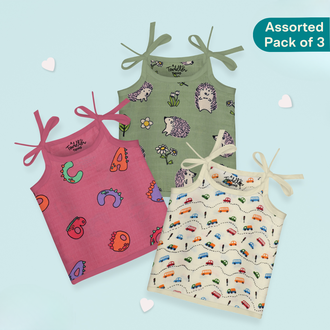 Muslin Jabla Knot Type Colour Edition - Combo Packs