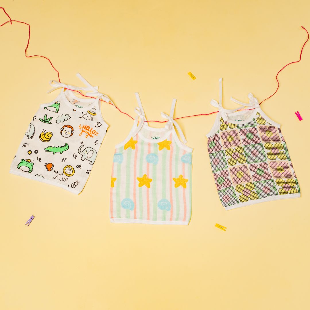 Muslin Jabla Knot Type - Combo Packs