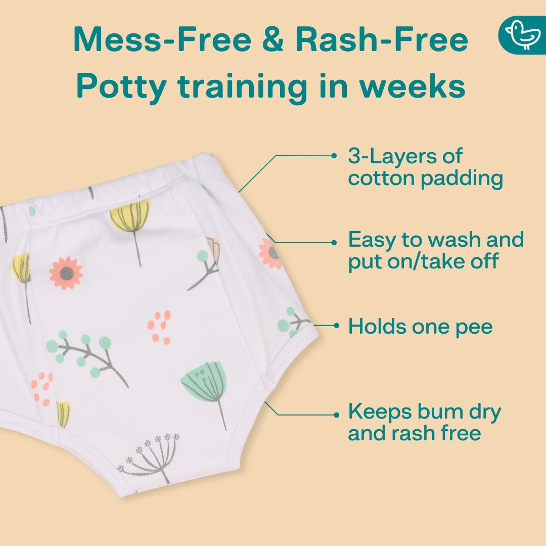 3-4 Years (Pack of 2) - Ultra Undies - Baby Padded Underwear