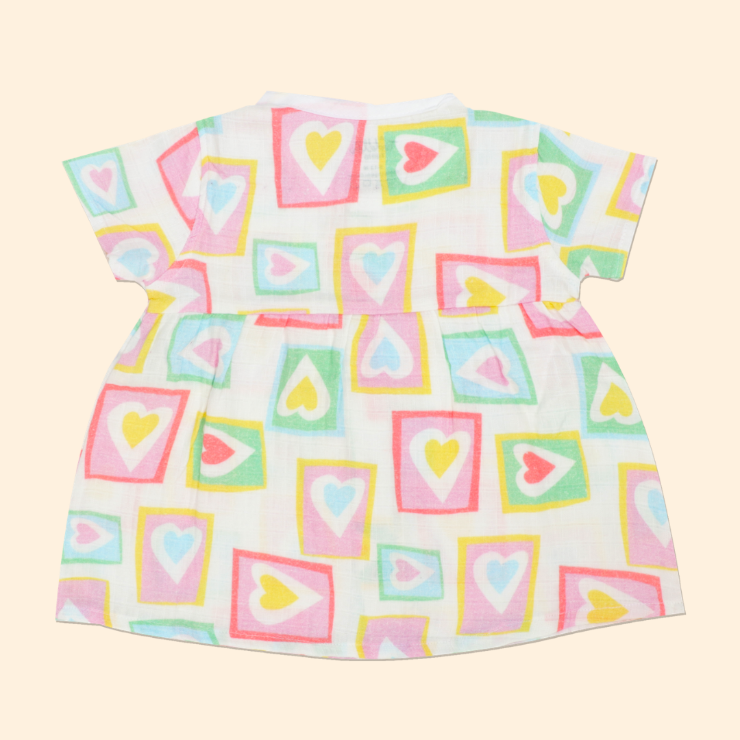 Timeless Tribes - Muslin Button Frock - Pack of 2