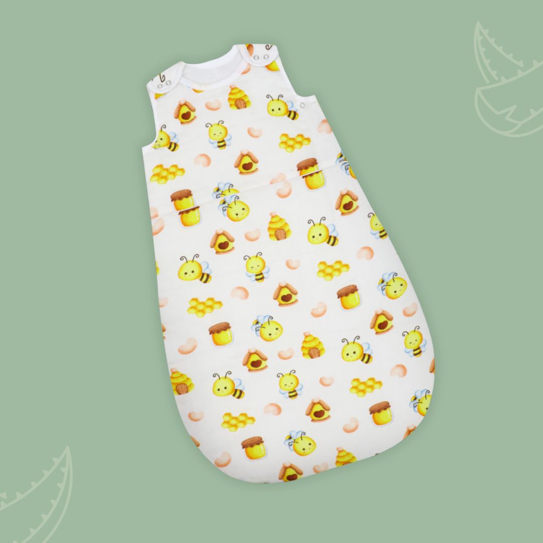 Bumble Bee - Organic Muslin Aloe Vera Sleep Bag (upto 9 months)